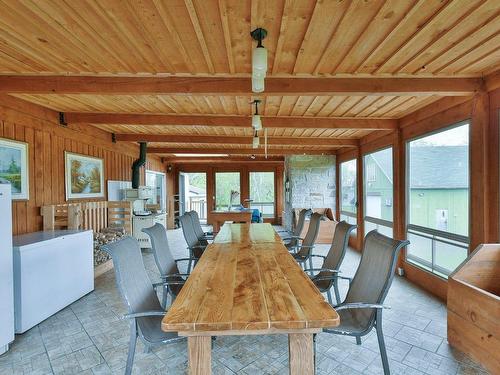 Veranda - 321 Rg De La Cabane-Ronde, L'Épiphanie, QC - Indoor Photo Showing Dining Room