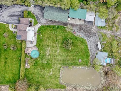 Aerial photo - 321 Rg De La Cabane-Ronde, L'Épiphanie, QC - Outdoor With View