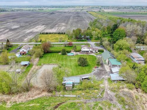 Aerial photo - 321 Rg De La Cabane-Ronde, L'Épiphanie, QC - Outdoor With View