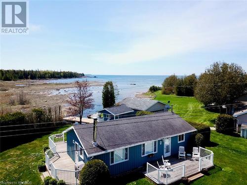 Set on the shores of Lake Huron. - 5 Mill Point Road, North Bruce Peninsula, ON - Outdoor With Body Of Water