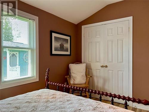 And double door closet storage. - 5 Mill Point Road, North Bruce Peninsula, ON - Indoor Photo Showing Bedroom