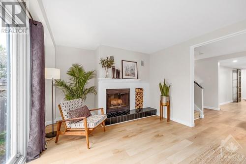 130 Sherway Drive, Ottawa, ON - Indoor With Fireplace