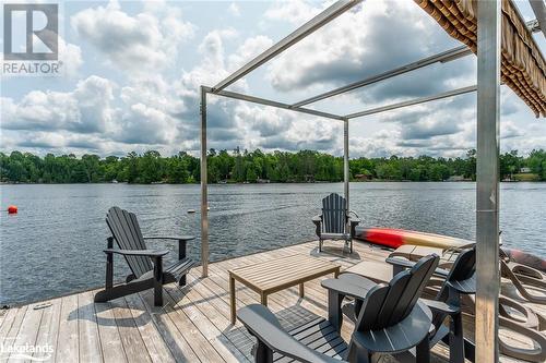 1484 Bat Lake Road, Minden, ON - Outdoor With Body Of Water With Deck Patio Veranda With View