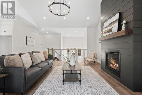 444 Hillside Drive, Trent Hills (Campbellford), ON - Indoor Photo Showing Living Room With Fireplace