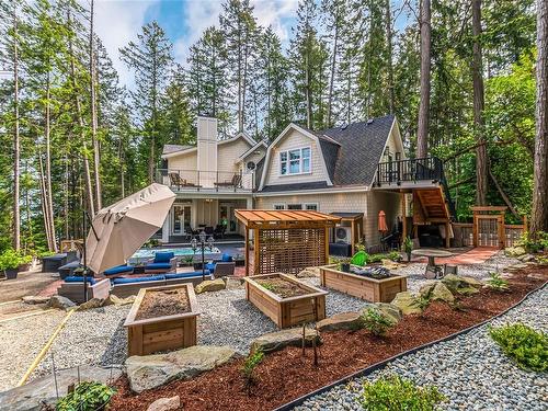 3973 Cove Rd, Ladysmith, BC - Outdoor With Deck Patio Veranda