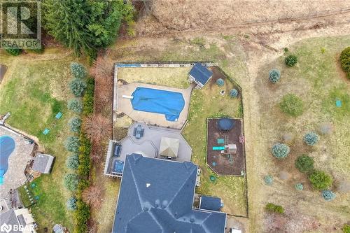 39 Leader Court, Hillsburgh, ON - Outdoor With In Ground Pool With View
