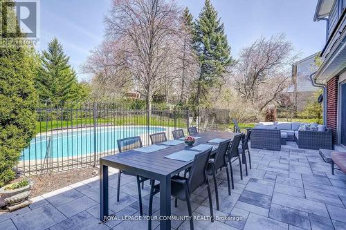 4 Meadow Heights Court, Vaughan, ON - Outdoor With In Ground Pool