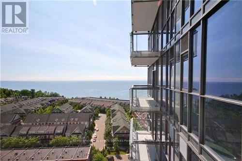 1404 - 1 Hurontario Street, Mississauga, ON - Outdoor With Body Of Water With Balcony With View