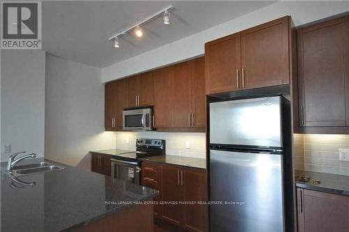 1404 - 1 Hurontario Street, Mississauga, ON - Indoor Photo Showing Kitchen With Double Sink