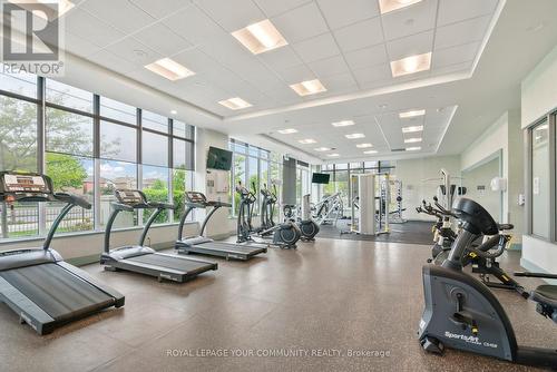 908 - 7890 Bathurst Street, Vaughan, ON - Indoor Photo Showing Gym Room