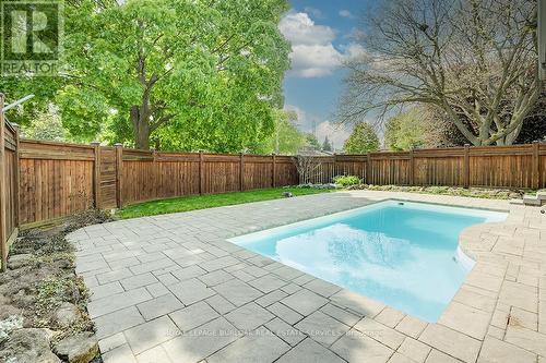 2388 Cyprus Avenue, Burlington, ON - Outdoor With In Ground Pool With Backyard