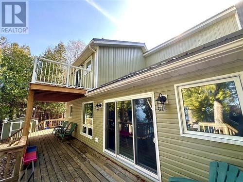 241 Maple Lane, Mindemoya, Manitoulin Island, ON - Outdoor With Deck Patio Veranda With Exterior