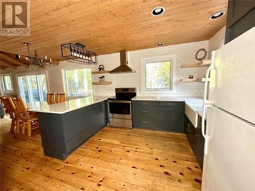 241 Maple Lane, Mindemoya, Manitoulin Island, ON - Indoor Photo Showing Kitchen