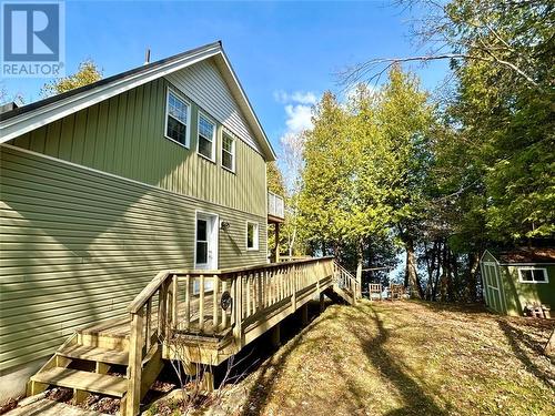 241 Maple Lane, Mindemoya, Manitoulin Island, ON - Outdoor With Deck Patio Veranda With Exterior