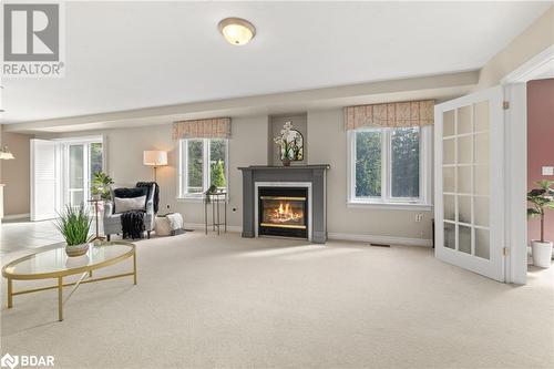 39 Yuill Crescent, Prince Edward County, ON - Indoor Photo Showing Living Room With Fireplace