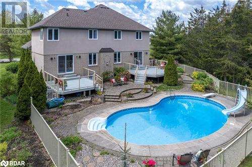 39 Yuill Crescent, Prince Edward County, ON - Outdoor With In Ground Pool With Deck Patio Veranda With Backyard With Exterior