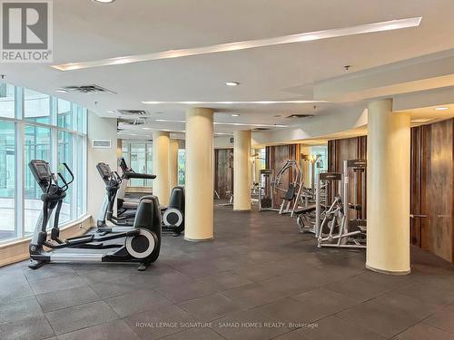605 - 18 Harbour Street, Toronto, ON - Indoor Photo Showing Gym Room