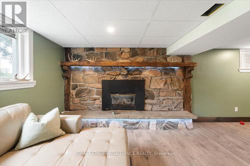 642 Whites Road, Quinte West, ON - Indoor With Fireplace