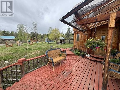 3315 Horsefly-Quesnel Lake Road, Williams Lake, BC - Outdoor With Deck Patio Veranda With Exterior