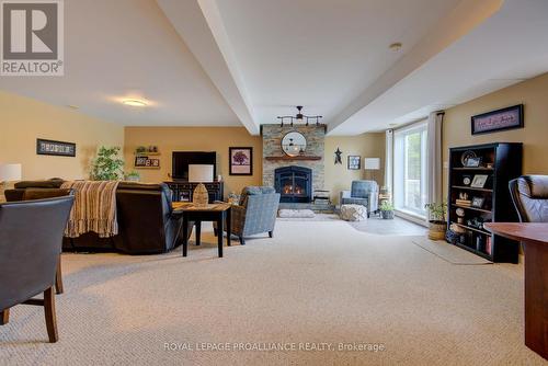 201 Colebrook Road, Stone Mills, ON - Indoor With Fireplace