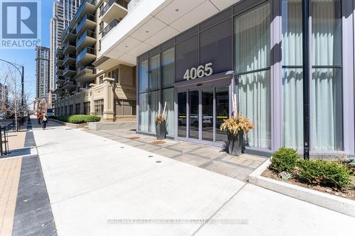 1108 - 4065 Confederation Parkway, Mississauga, ON - Outdoor With Facade