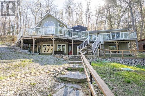 Welcome to the cottage - 1016 Pegg Drive, Haliburton, ON - Outdoor With Deck Patio Veranda
