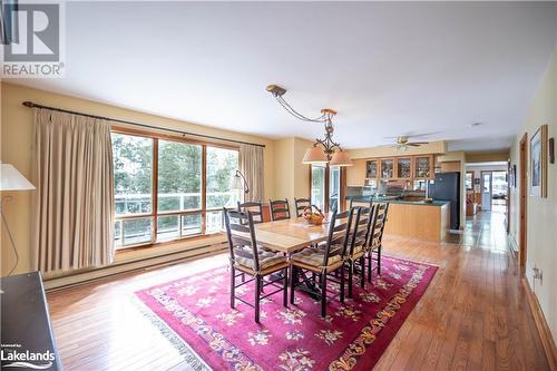 Spacious dinning room - 1016 Pegg Drive, Haliburton, ON - Indoor Photo Showing Dining Room