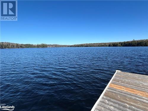 Big lake views from end of dock - 1016 Pegg Drive, Haliburton, ON - Outdoor With Body Of Water With View