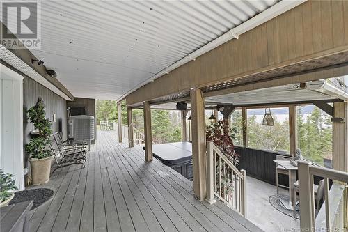 27 Thomas East Lane, Campbellton, NB - Outdoor With Deck Patio Veranda With Exterior