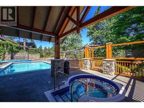 251 Predator Ridge Drive Unit# 47, Vernon, BC - Outdoor With In Ground Pool With Deck Patio Veranda