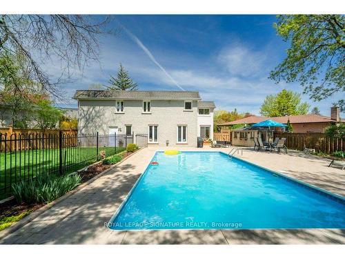 12 Clareville Cres, Toronto, ON - Outdoor With In Ground Pool With Backyard