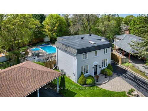 12 Clareville Cres, Toronto, ON - Outdoor With In Ground Pool