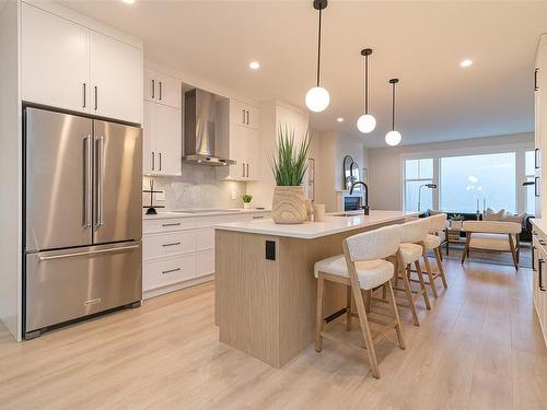 3476 Trumpeter St, Colwood, BC - Indoor Photo Showing Kitchen With Upgraded Kitchen