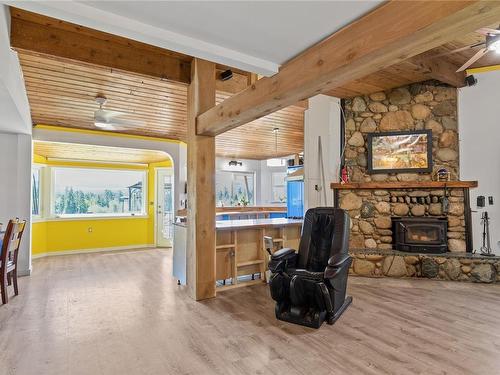 1290 Middlegate Rd, Errington, BC - Indoor With Fireplace