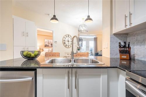 245 Dalesford Road|Unit #501, Etobicoke, ON - Indoor Photo Showing Kitchen With Double Sink
