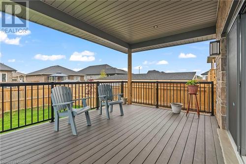 COMPOSITE COVERED DECK - 399 Northport Drive, Saugeen Shores, ON - Outdoor With Deck Patio Veranda With Exterior
