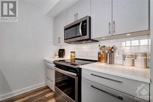 509 Gladstone Avenue Unit#4, Ottawa, ON - Indoor Photo Showing Kitchen With Upgraded Kitchen