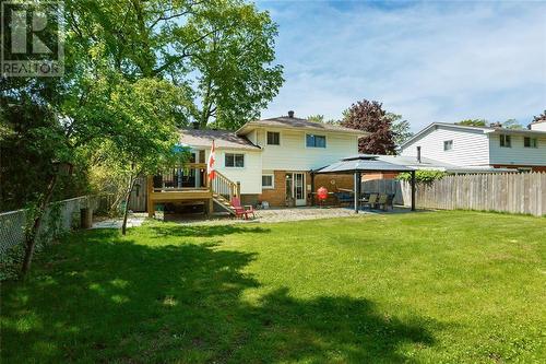 1080 Bel Aire Drive, Sarnia, ON - Outdoor With Deck Patio Veranda With Backyard