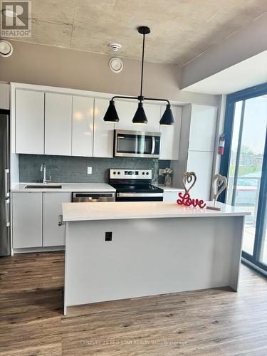 311 - 7 Erie Avenue, Brantford, ON - Indoor Photo Showing Kitchen With Upgraded Kitchen