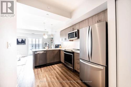 411 - 16 Markle Crescent, Hamilton, ON - Indoor Photo Showing Kitchen With Upgraded Kitchen