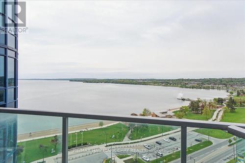 1509 - 37 Ellen Street, Barrie, ON - Outdoor With Body Of Water With Balcony With View