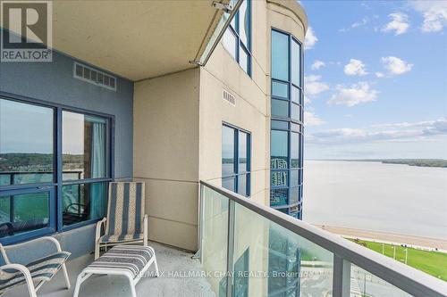 1509 - 37 Ellen Street, Barrie, ON - Outdoor With Balcony With Exterior