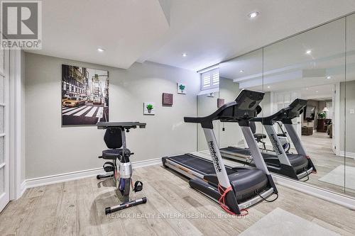 598 Gladwyne Court, Mississauga, ON - Indoor Photo Showing Gym Room