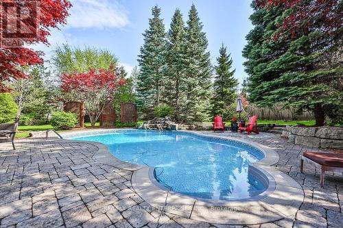 598 Gladwyne Court, Mississauga, ON - Outdoor With In Ground Pool With Deck Patio Veranda With Backyard