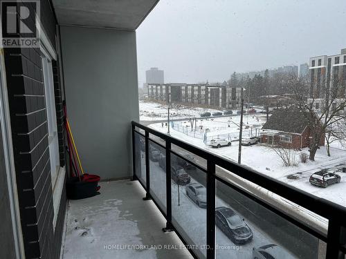 G307 - 275 Larch Street, Waterloo, ON - Outdoor With Balcony With Exterior