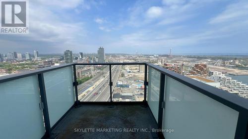 2807 - 16 Bonnycastle Street, Toronto, ON - Outdoor With Balcony With View