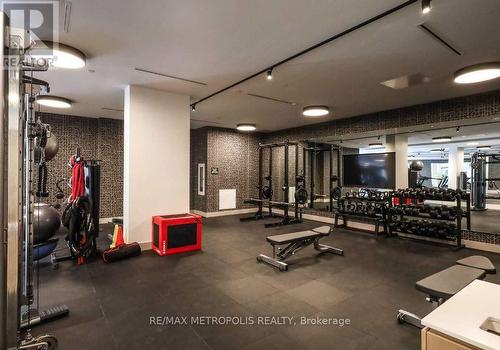 1604 - 130 River Street, Toronto, ON - Indoor Photo Showing Gym Room