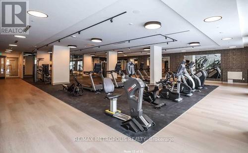 1604 - 130 River Street, Toronto, ON - Indoor Photo Showing Gym Room