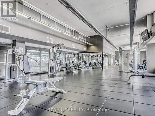 2311 - 190 Borough Drive, Toronto, ON - Indoor Photo Showing Gym Room