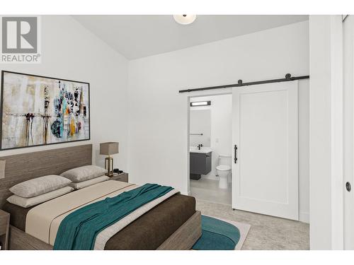 885 Lowland Street Unit# 6, Kelowna, BC - Indoor Photo Showing Bedroom
